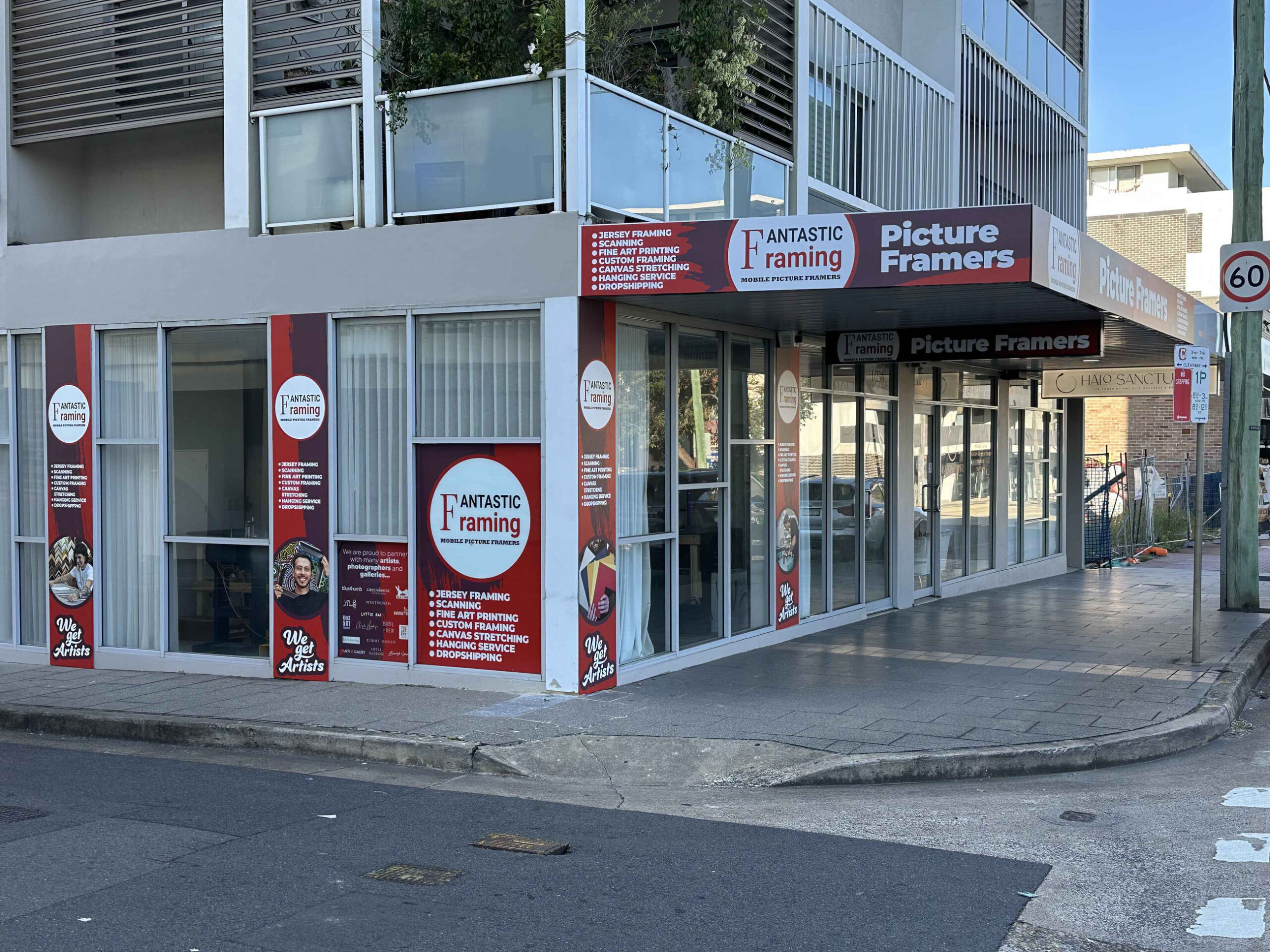 WINDOW SIGNAGE, FASCIA AWNING, LIGHT BOX, WALL PANELS